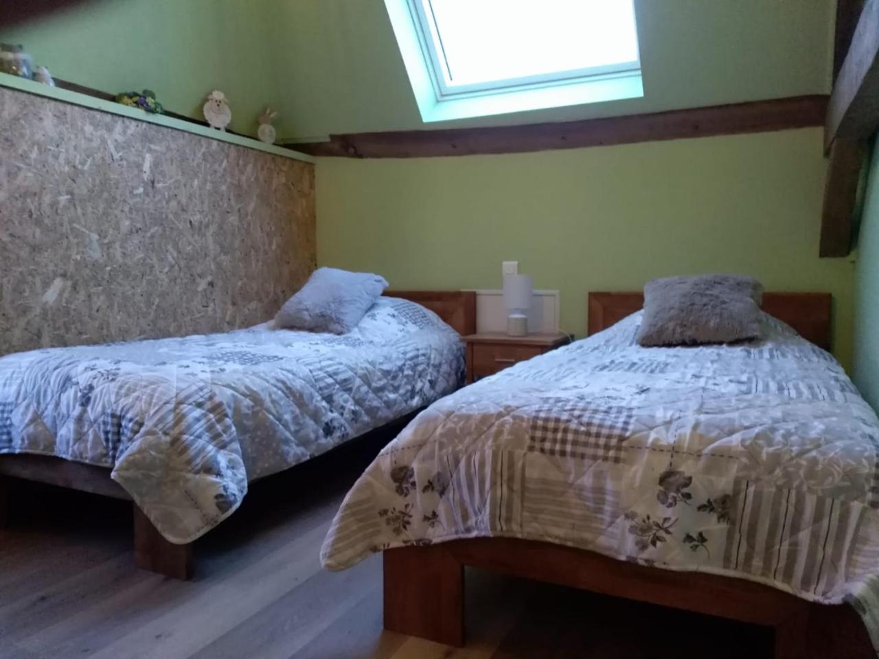 하제브루크 Gite De La Ferme Des Crins Blancs 빌라 외부 사진